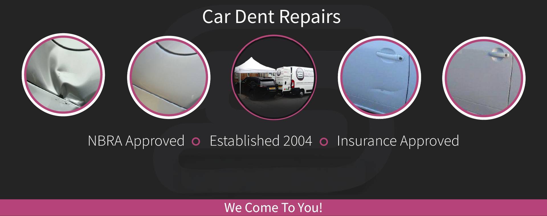 mobile car dent repairs leeds
